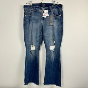 Torrid premium denim stretch mid rise flare jeans - NWT size 20R